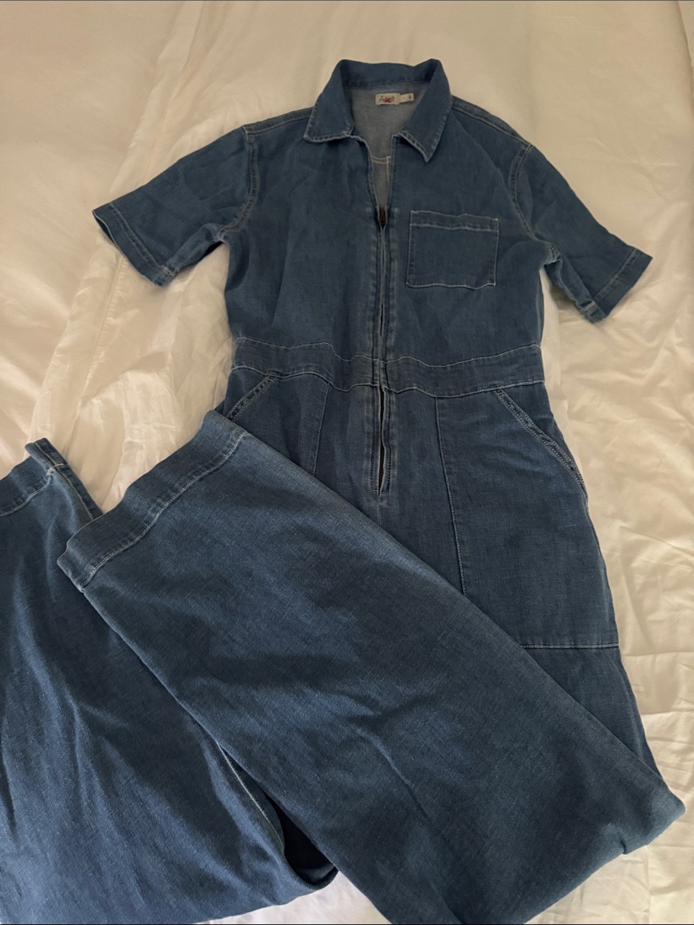 Faherty Denim Jumpsuit